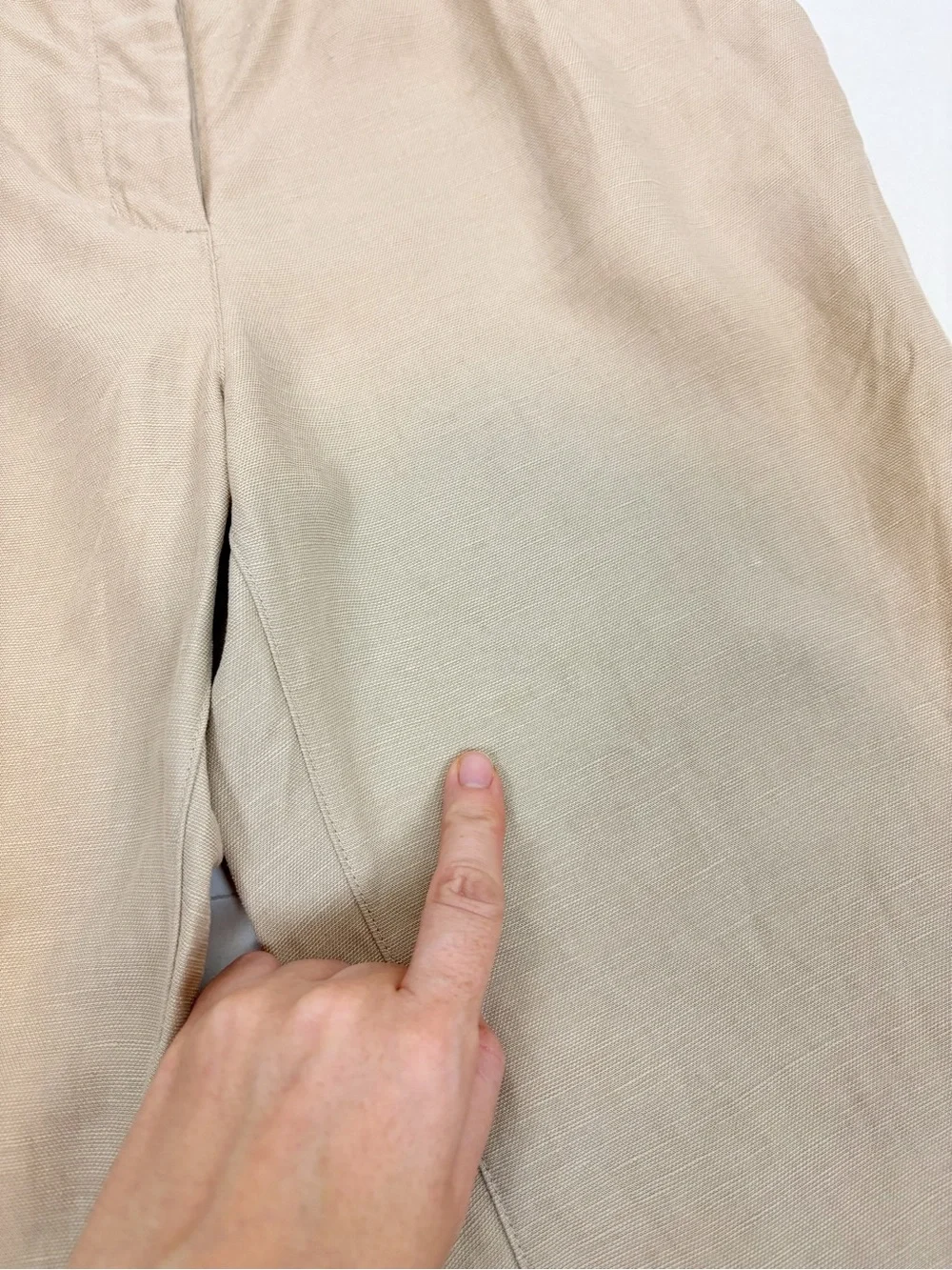 Aritzia Wilfred Allant Cropped Linen Pant Size 2